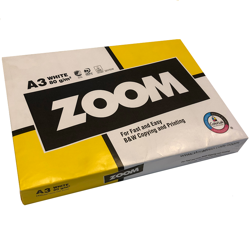 Папір для друку STORA ENSO A3, 80 г/м2, 500 арк., білий